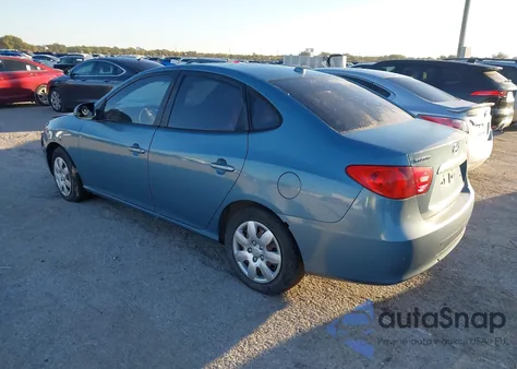 2007 Hyundai Elantra Gls/Limited/Se from USA, damaged, VIN KMHDU46D87U169673